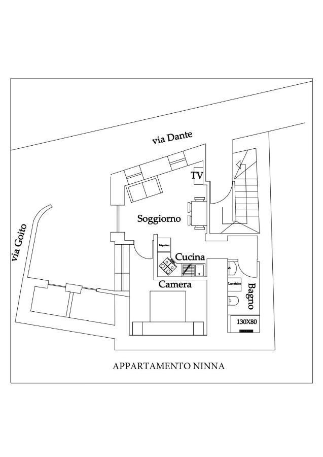 Cav Mameli Aparthotel Dorgali Buitenkant foto